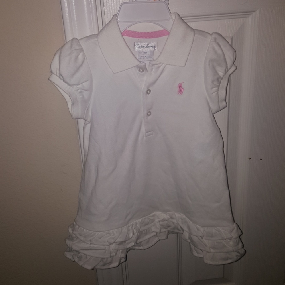Ralph Lauren 2pc infants Girls dress and bloomers